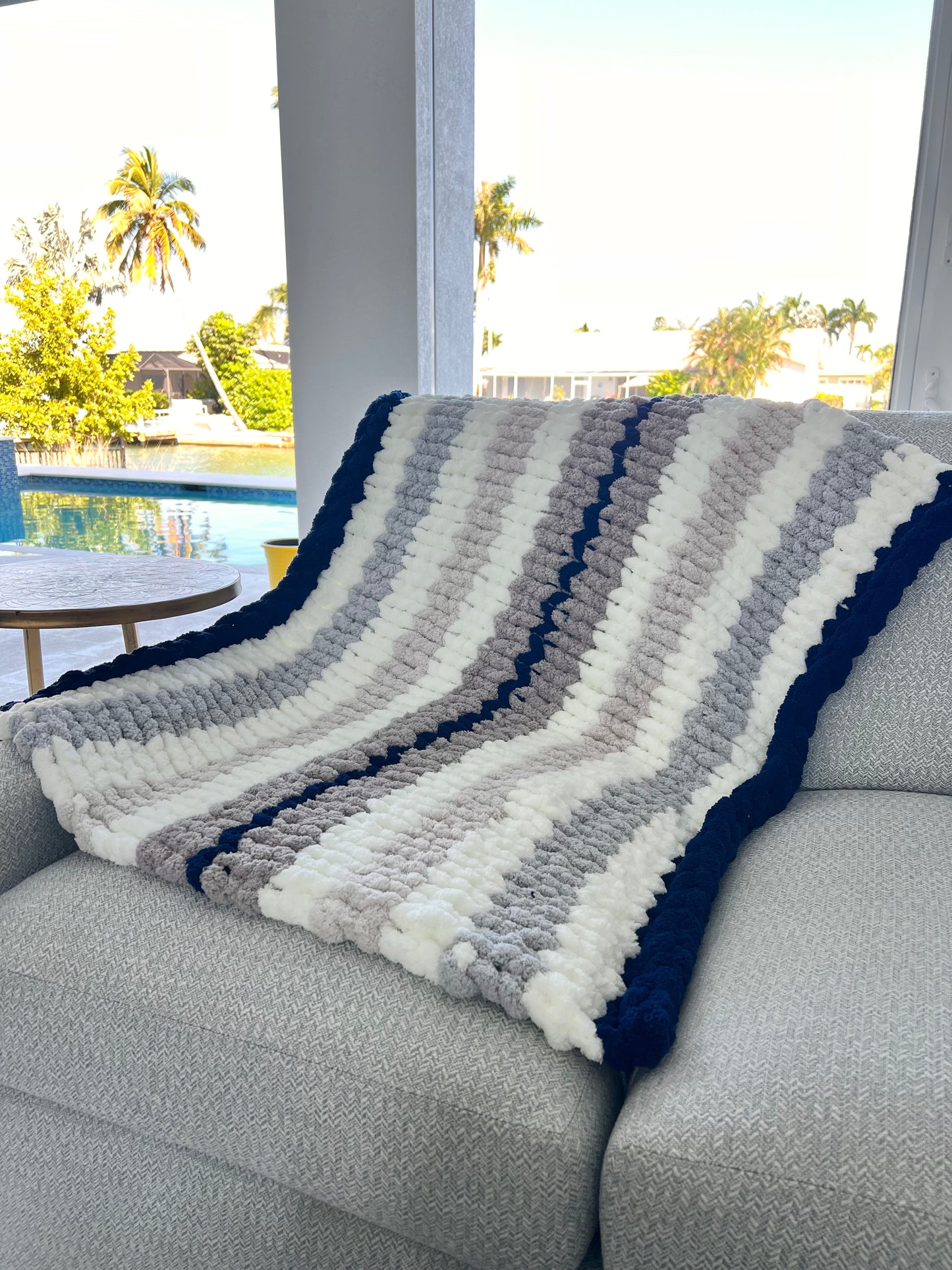 Baby Chunky Knit Blanket