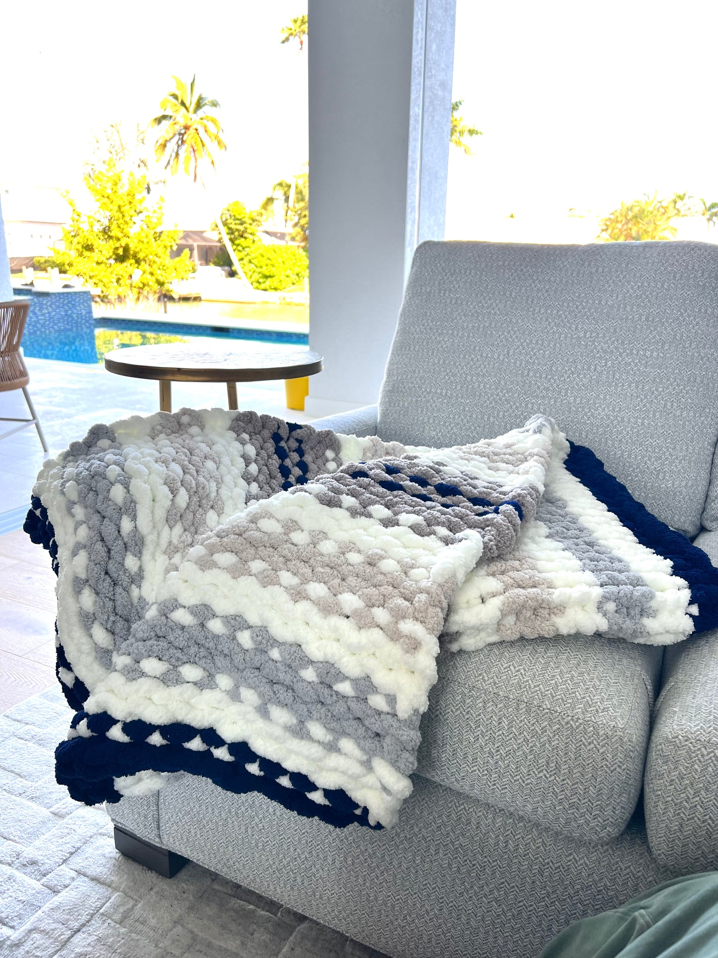 Baby Chunky Knit Blanket