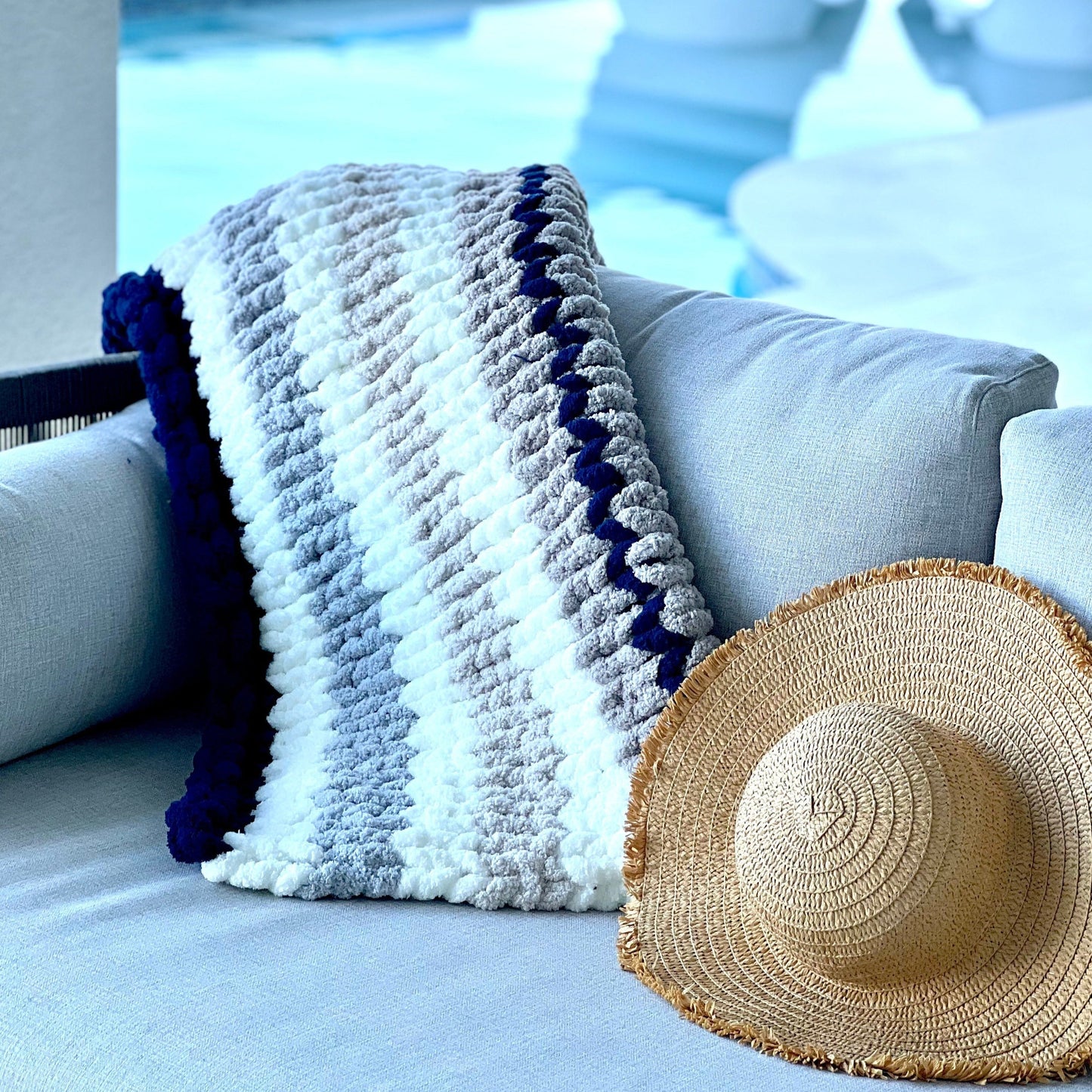 Baby Chunky Knit Blanket