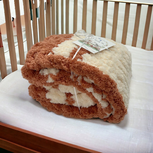 Baby Chunky Knit Blanket - Ready to Ship