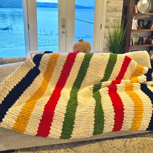 Hudson Bay Inspired Blankets